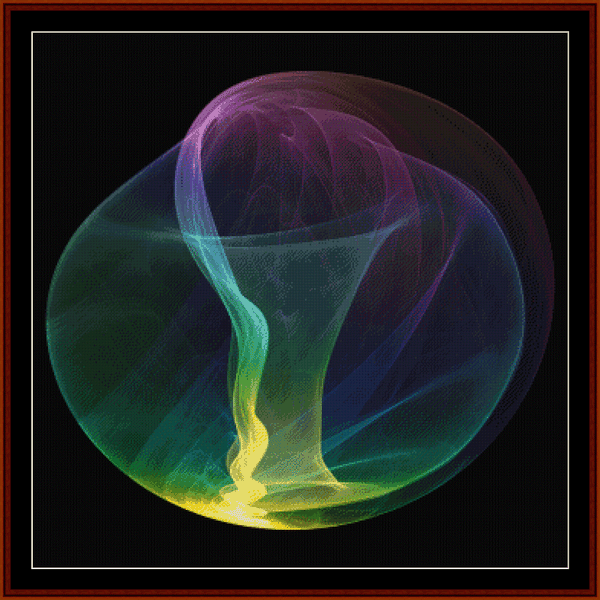 Fractal 219 pdf cross stitch pattern