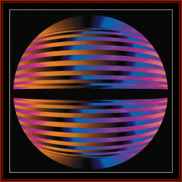 Fractal 224 pdf cross stitch pattern