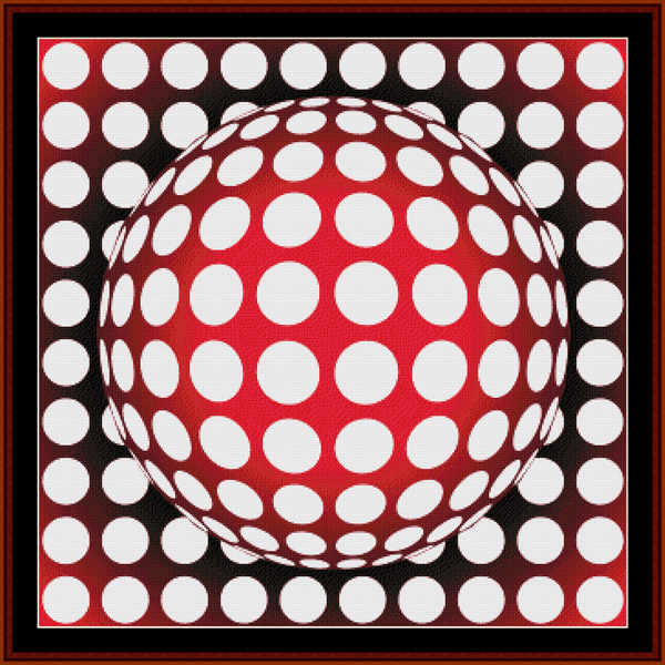 Fractal 237 pdf cross stitch pattern