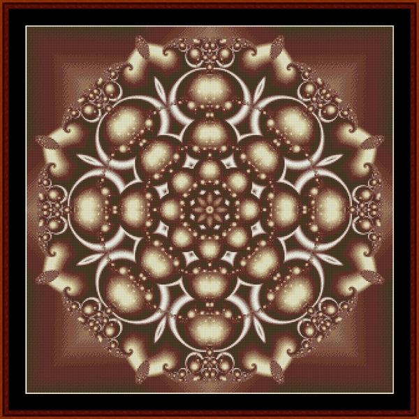 Fractal 239 pdf cross stitch pattern