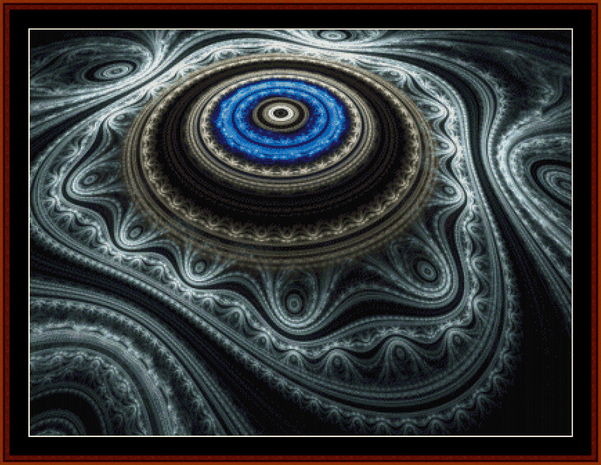Fractal 260 pdf cross stitch pattern