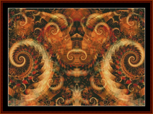 Fractal 276 pdf cross stitch pattern