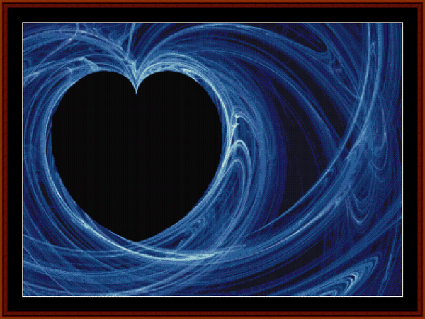 Fractal 287 pdf cross stitch pattern