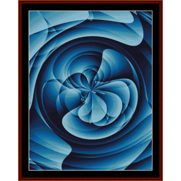 Fractal 299 pdf cross stitch pattern