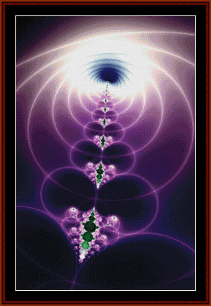 Fractal 320 pdf cross stitch pattern