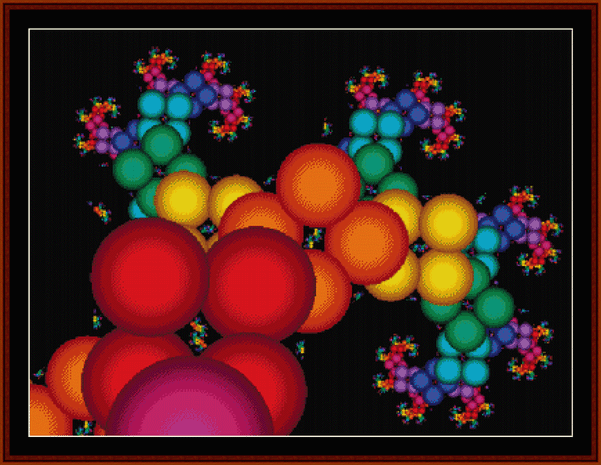 Fractal 328 pdf cross stitch pattern