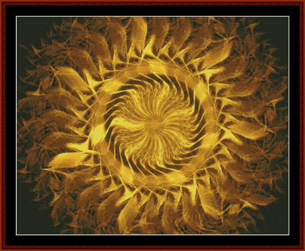 Fractal 343 pdf cross stitch pattern