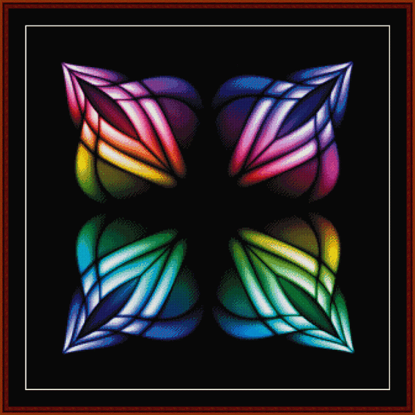 Fractal 358 pdf cross stitch pattern