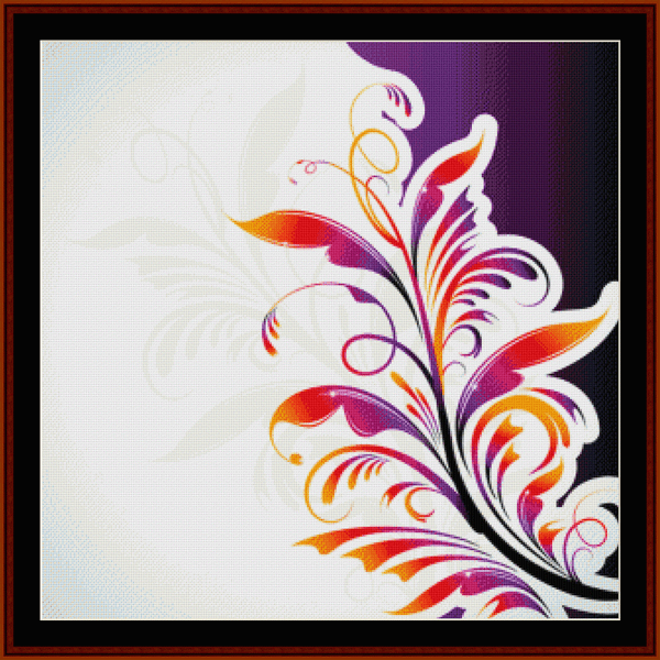 Fractal 361 pdf cross stitch pattern