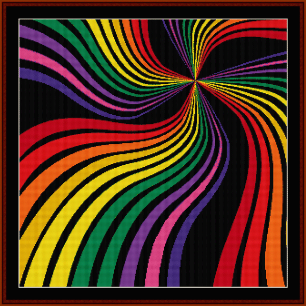 Fractal 363 pdf cross stitch pattern