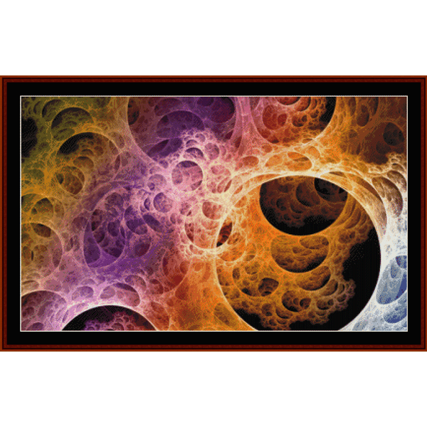 Fractal 365 pdf cross stitch pattern
