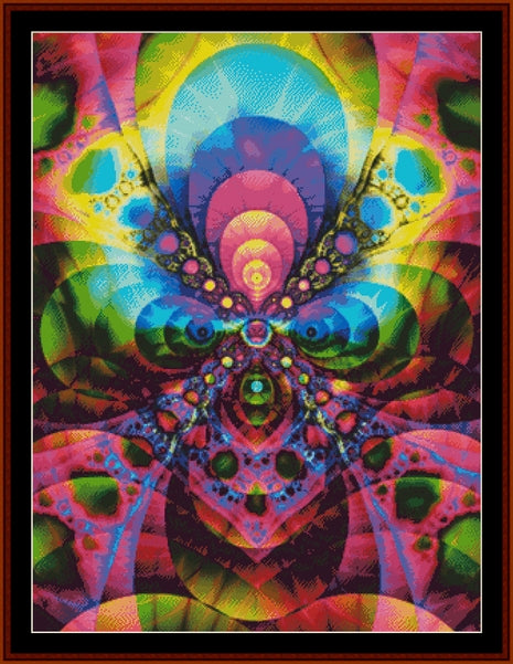 Fractal 368 pdf cross stitch pattern