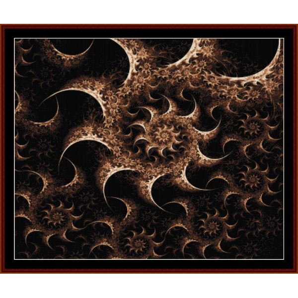 Fractal 373 pdf cross stitch pattern