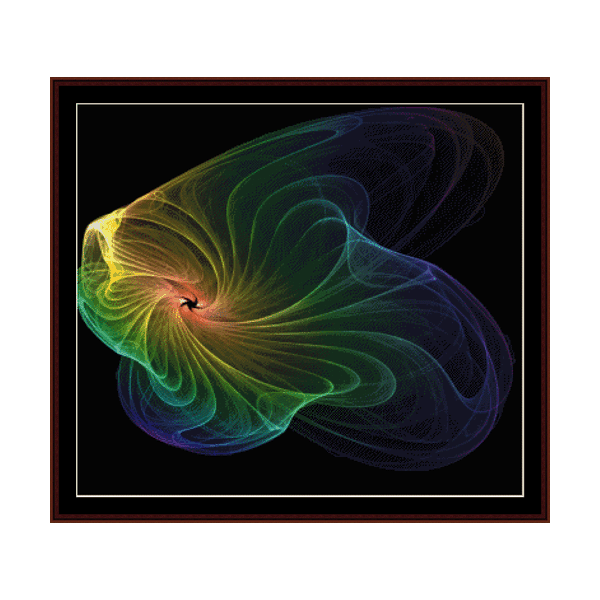 Fractal 38 pdf cross stitch pattern