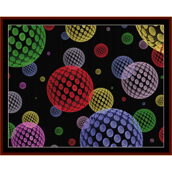 Fractal 391 pdf cross stitch pattern