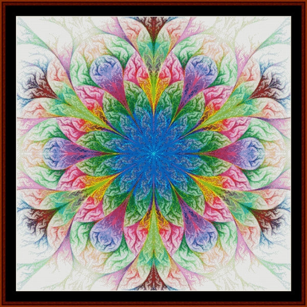 Fractal 395 pdf cross stitch pattern