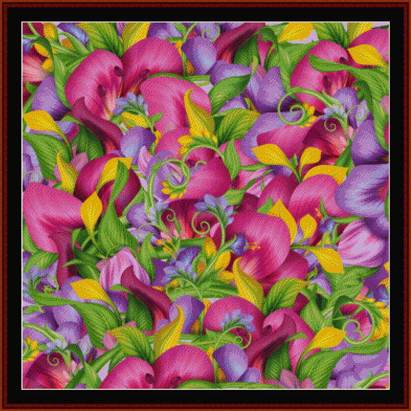 Fractal 406 pdf cross stitch pattern