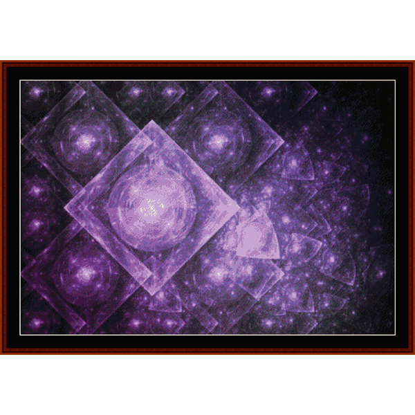 Fractal 407 pdf cross stitch pattern