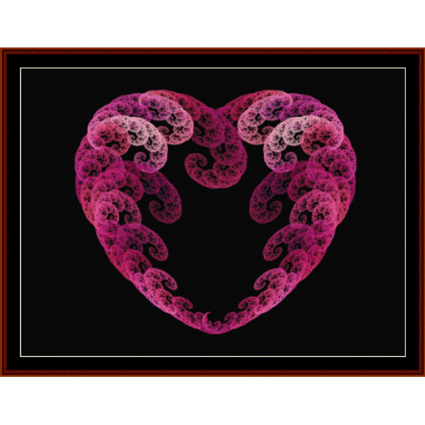 Fractal 430 pdf cross stitch pattern