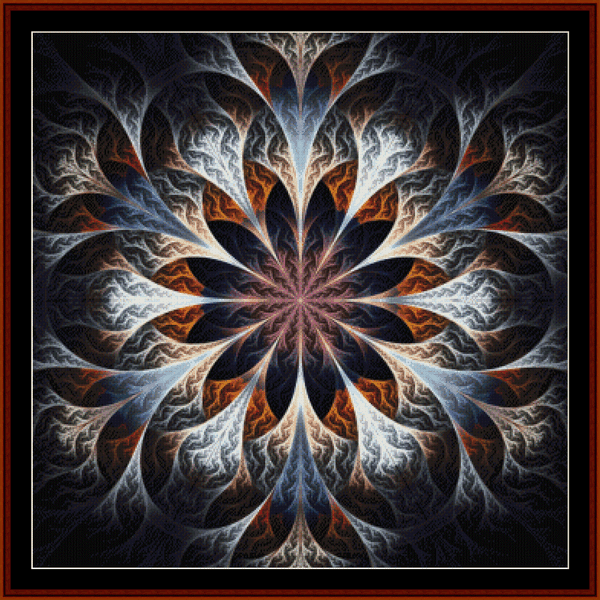 Fractal 446 pdf cross stitch pattern