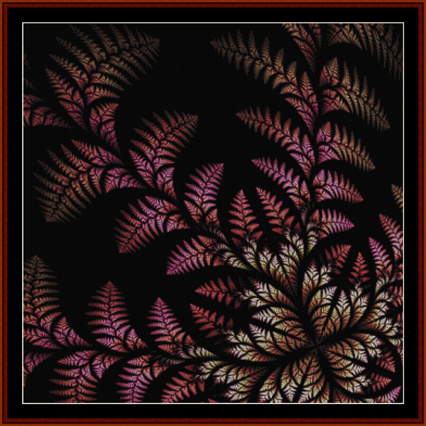 Fractal 447 cross stitch pattern