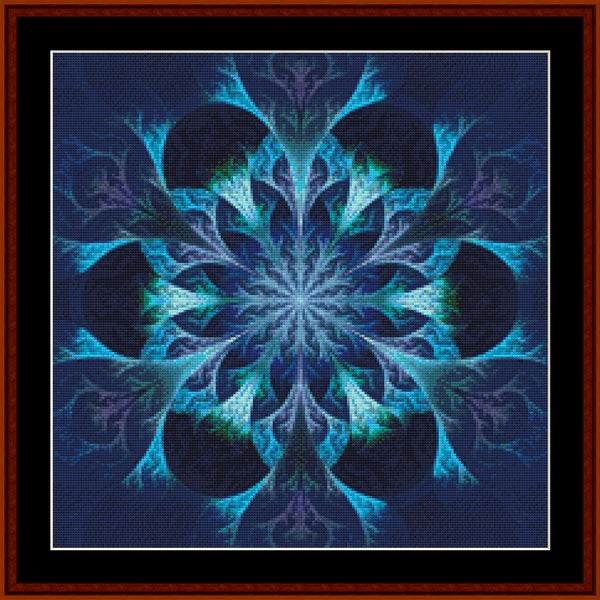 Fractal 451 (small) cross stitch pattern
