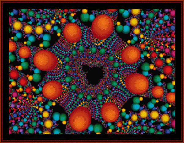 Fractal 462 pdf cross stitch pattern