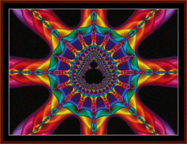 Fractal 468 pdf cross stitch pattern