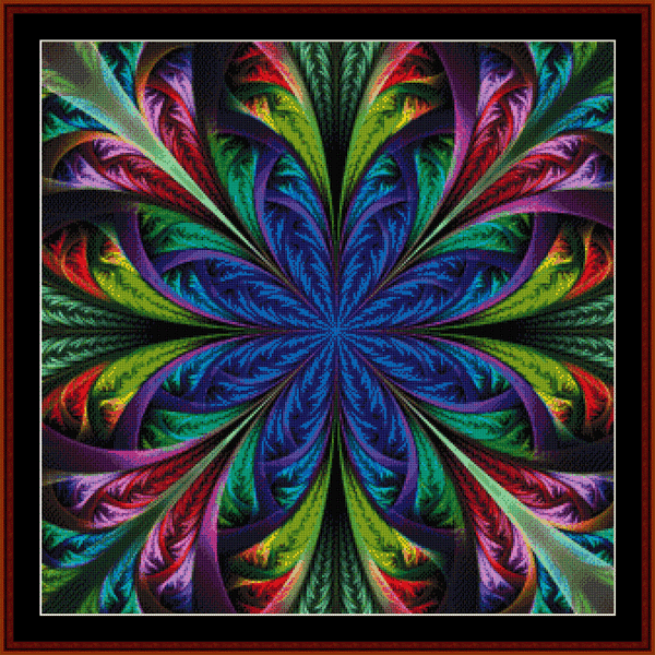 Fractal 473 pdf cross stitch pattern
