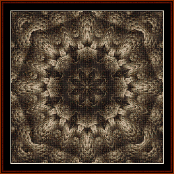 Fractal 477 pdf cross stitch pattern