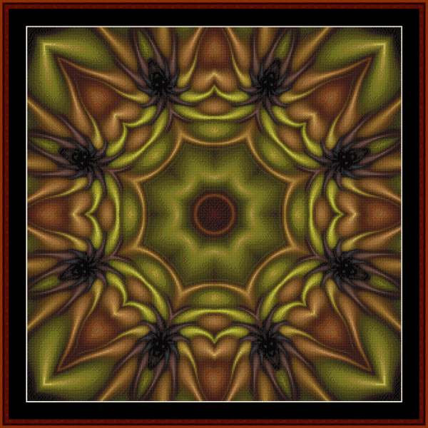 Fractal 478 pdf cross stitch pattern