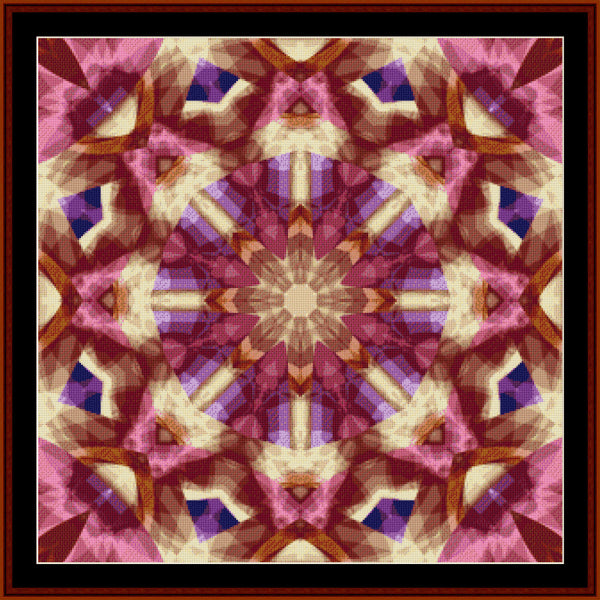 Fractal 486 pdf cross stitch pattern