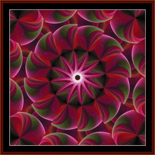 Fractal 498 pdf cross stitch pattern