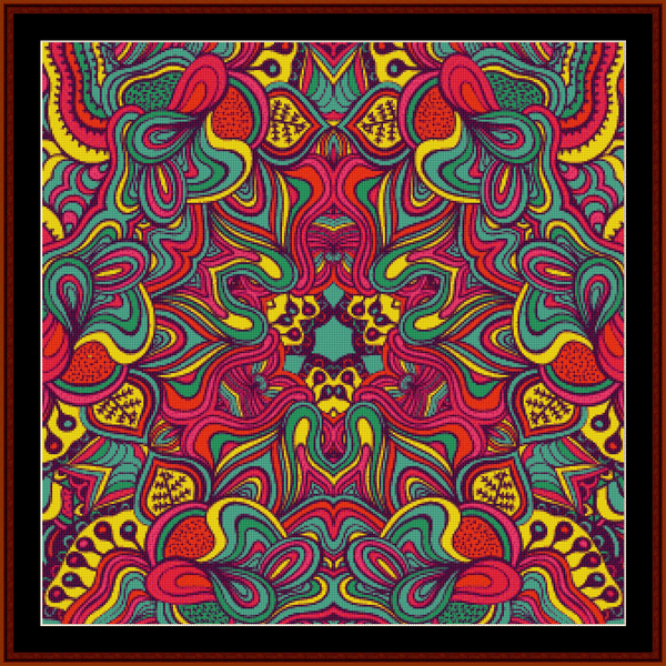 Fractal 503 pdf cross stitch pattern