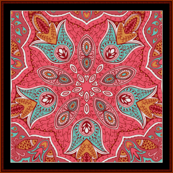 Fractal 509 pdf cross stitch pattern