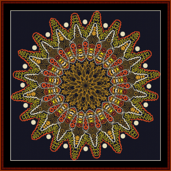 Fractal 517 pdf cross stitch pattern