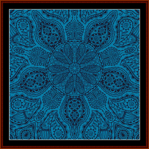 Fractal 519 cross stitch pattern