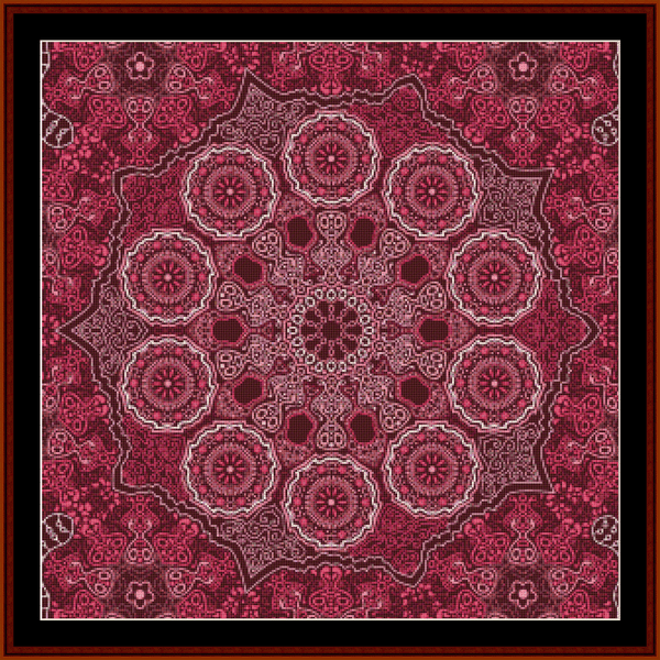 Fractal 521 pdf cross stitch pattern