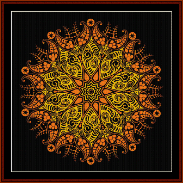 Fractal 524 pdf cross stitch pattern