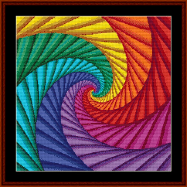 Fractal 54 (Small) cross stitch pattern