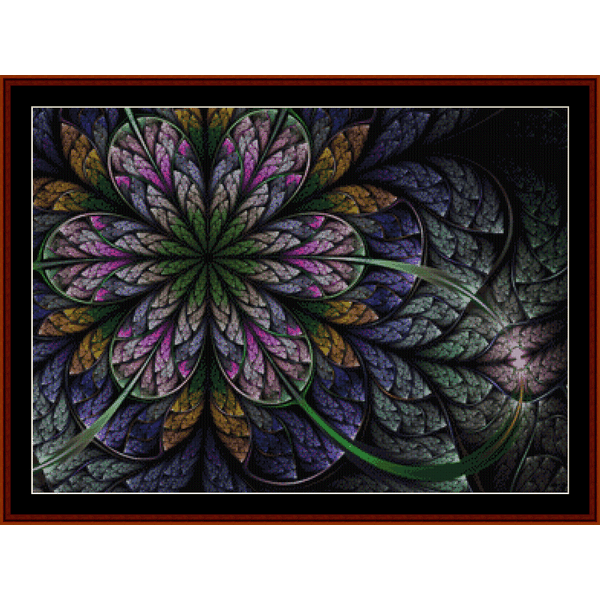 Fractal 545 pdf cross stitch pattern