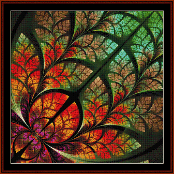 Fractal 552 pdf cross stitch pattern