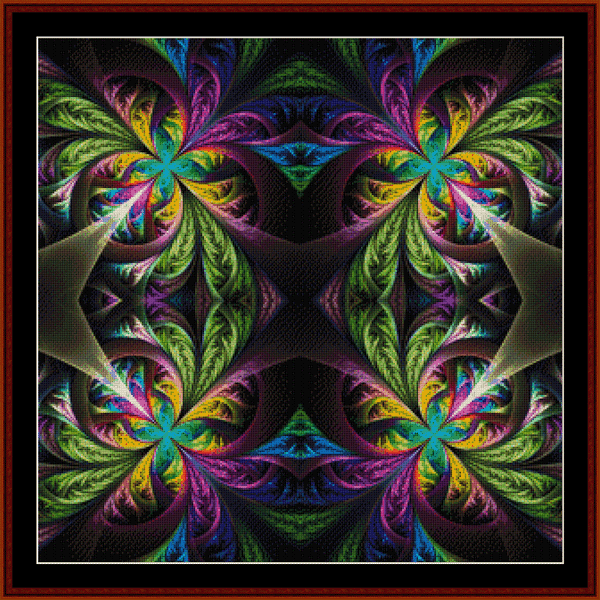 Fractal 561 pdf cross stitch pattern