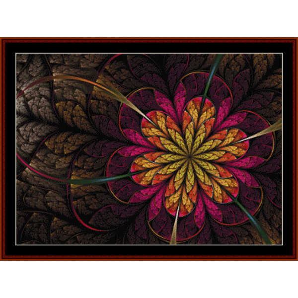 Fractal 567 pdf cross stitch pattern