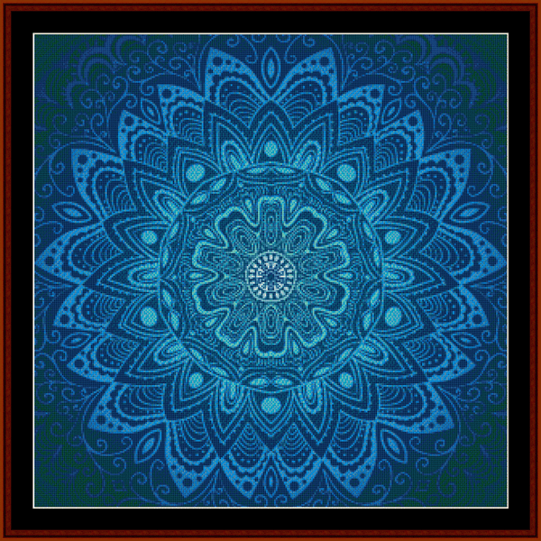 Fractal 573 pdf cross stitch pattern