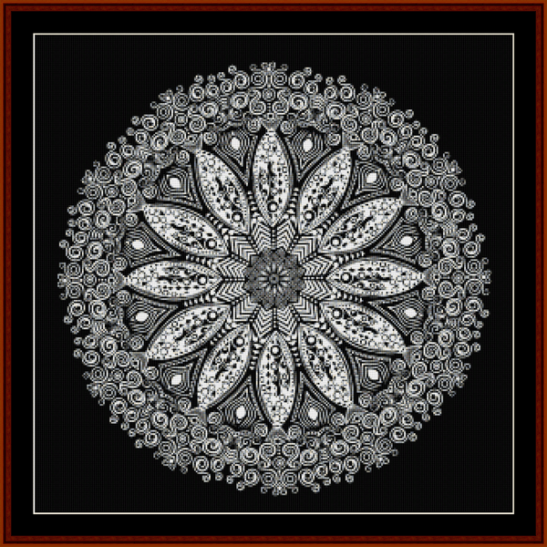 Fractal 589 pdf cross stitch pattern