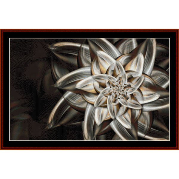 Fractal 617 pdf cross stitch pattern