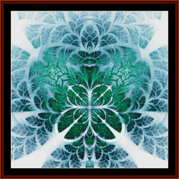 Fractal 620 pdf cross stitch pattern