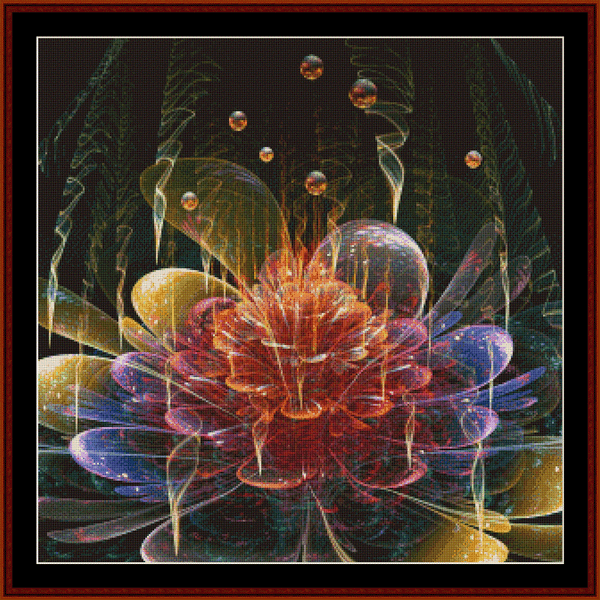 Fractal 627 pdf cross stitch pattern