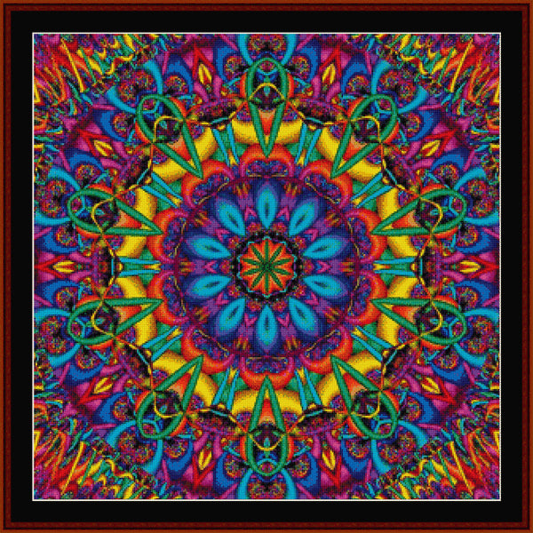 Fractal 641 pdf cross stitch pattern